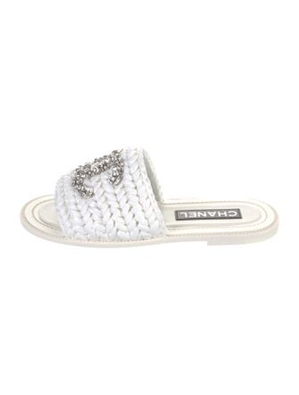 Chanel 2023 Interlocking CC Logo Slides