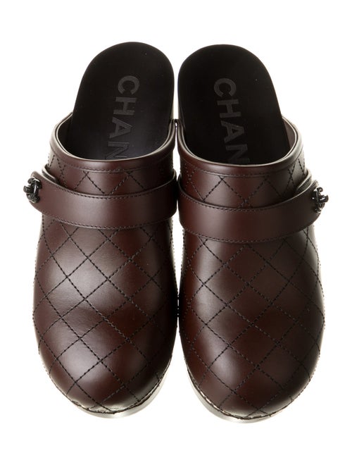 Chanel 2025 Interlocking CC Logo Mules