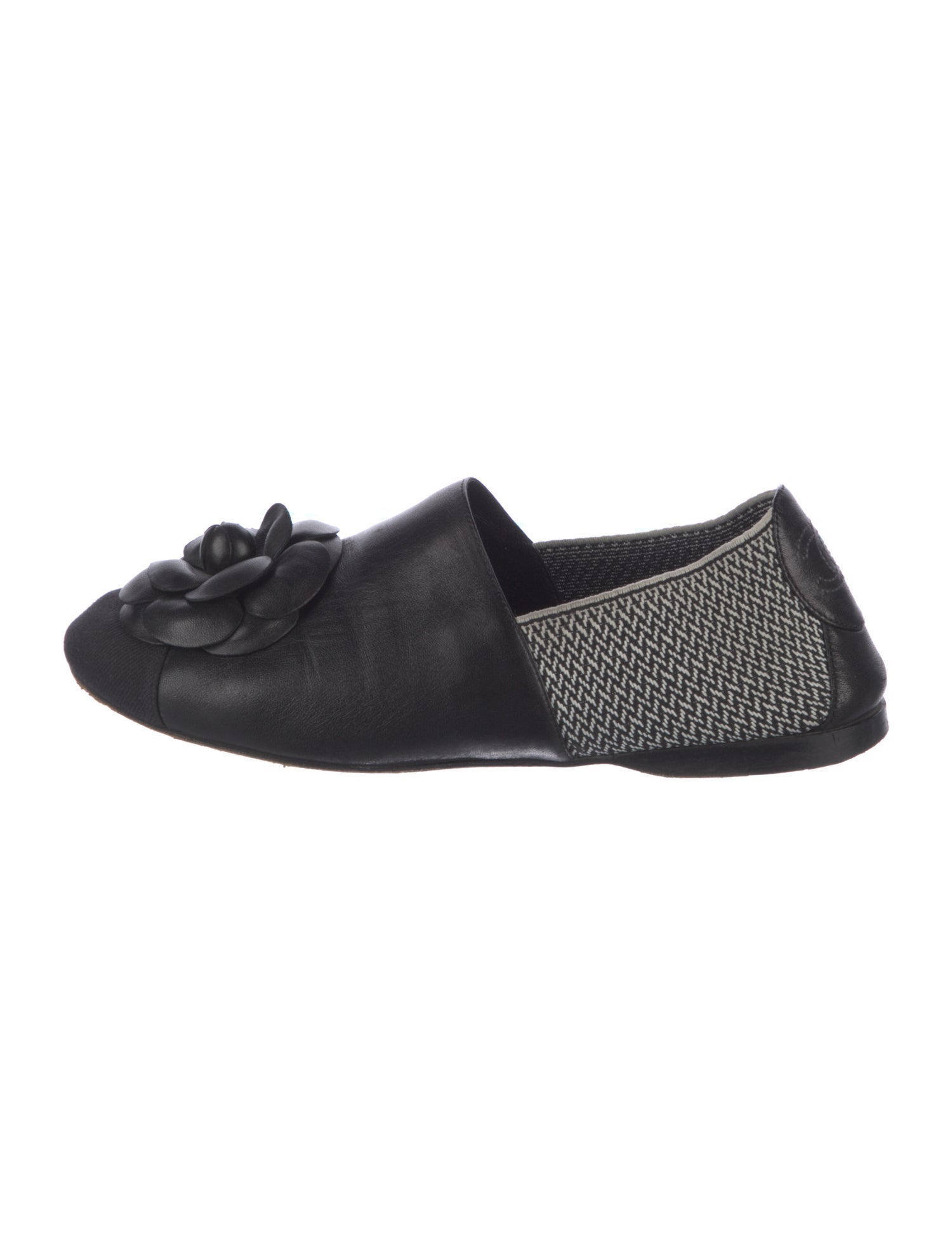 Chanel 2017 Interlocking CC Logo Flats