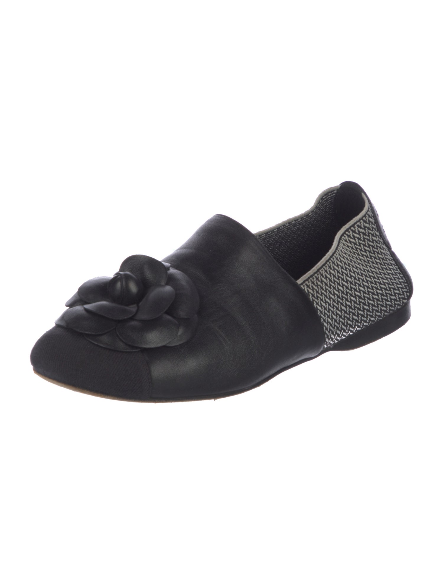 Chanel 2017 Interlocking CC Logo Flats