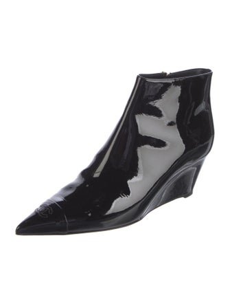 Chanel 2022 Interlocking CC Logo Boots