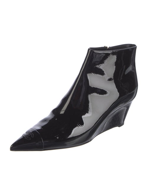 Chanel 2022 Interlocking CC Logo Boots