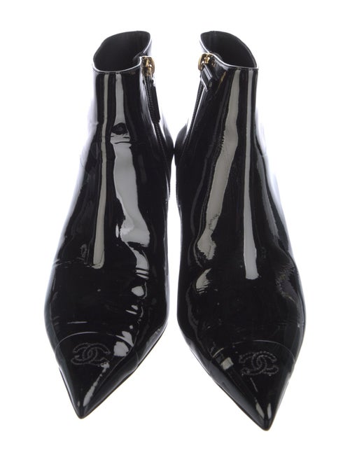 Chanel 2022 Interlocking CC Logo Boots