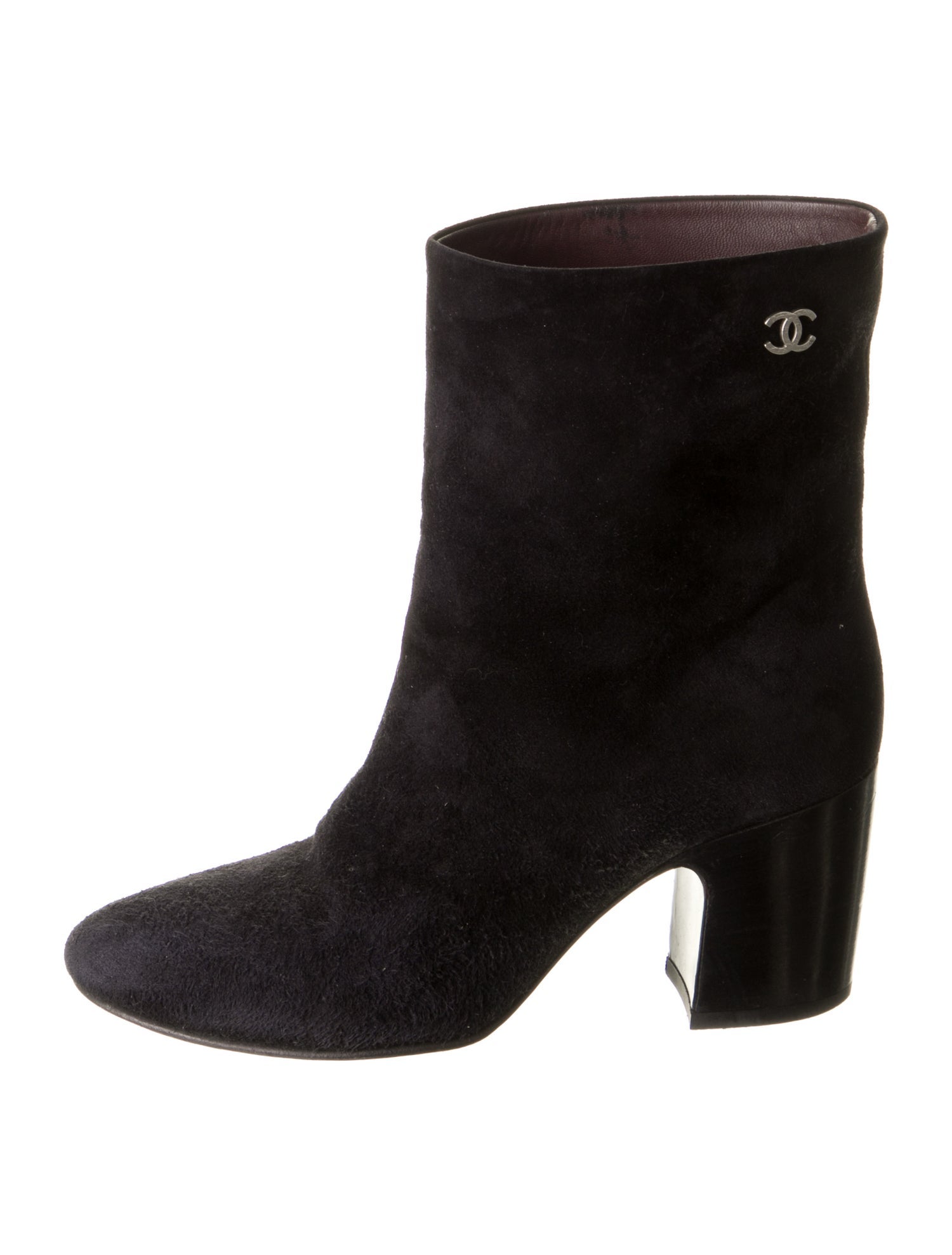 Chanel 2016 Interlocking CC Logo Boots