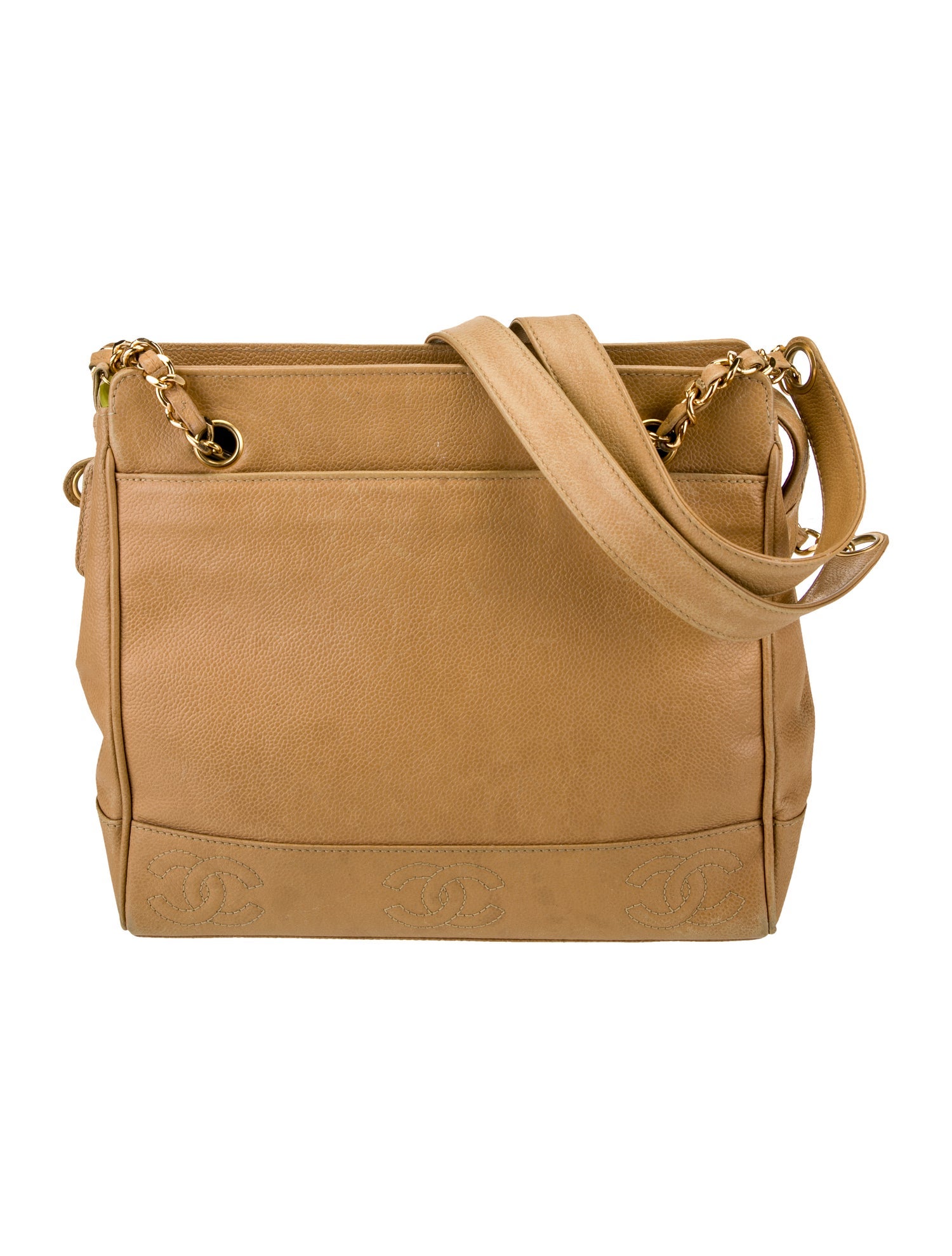 Chanel Triple CC Caviar Tote