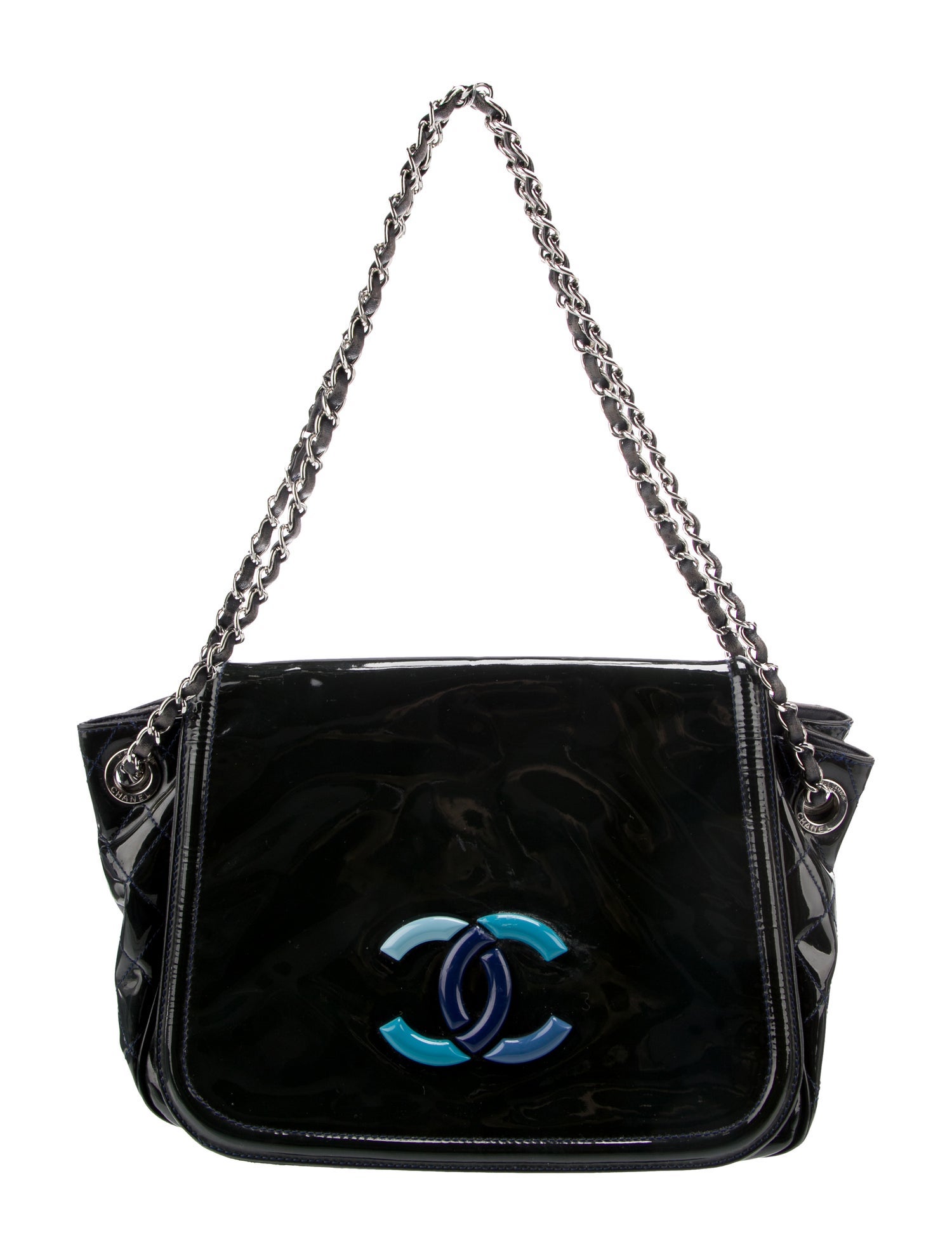 Chanel CC Lipstick Accordion Flap Bag