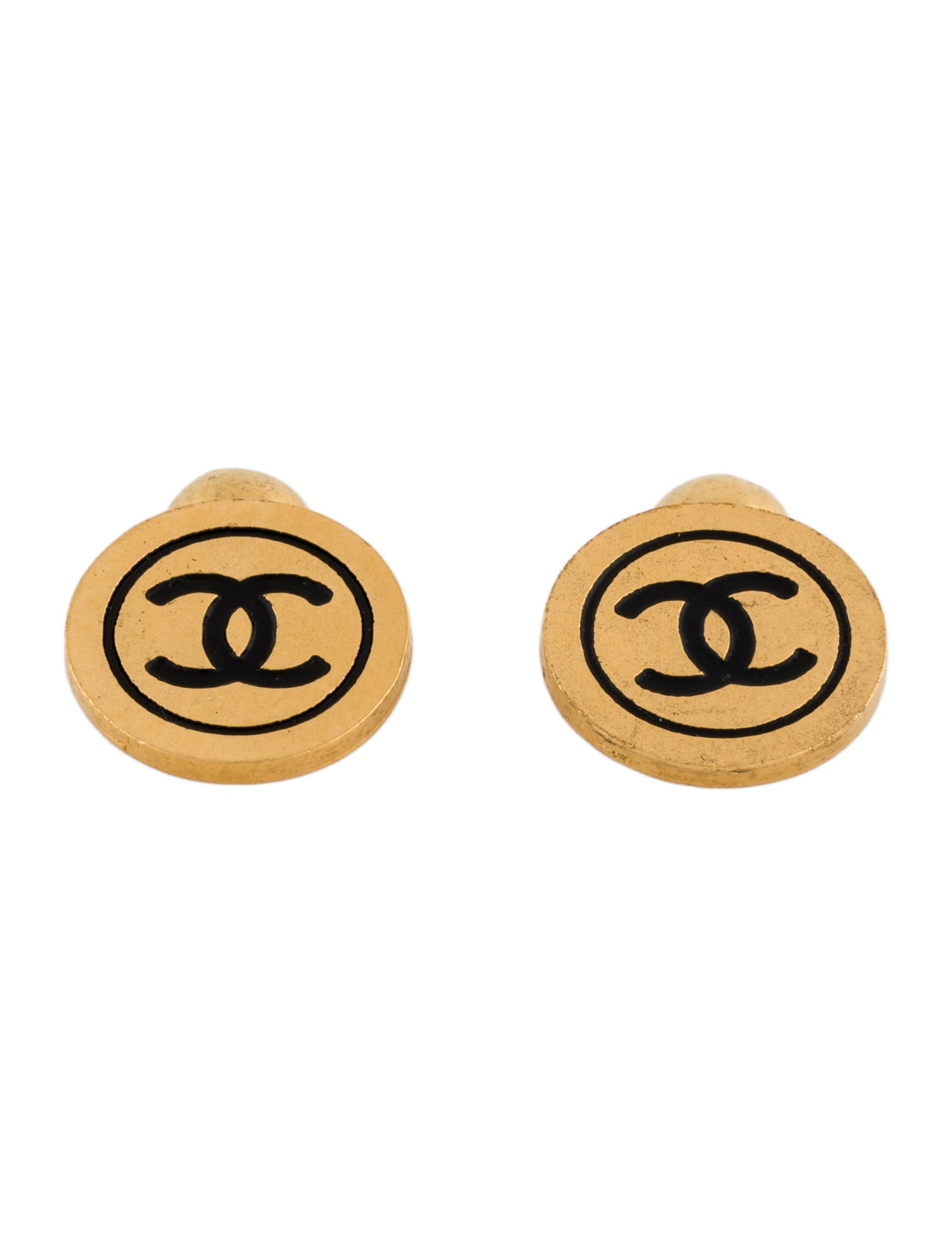 Chanel Vintage CC Cufflinks