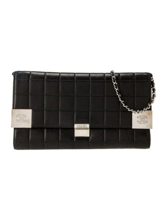 Chanel Chocolate Bar Clutch w/ Chain