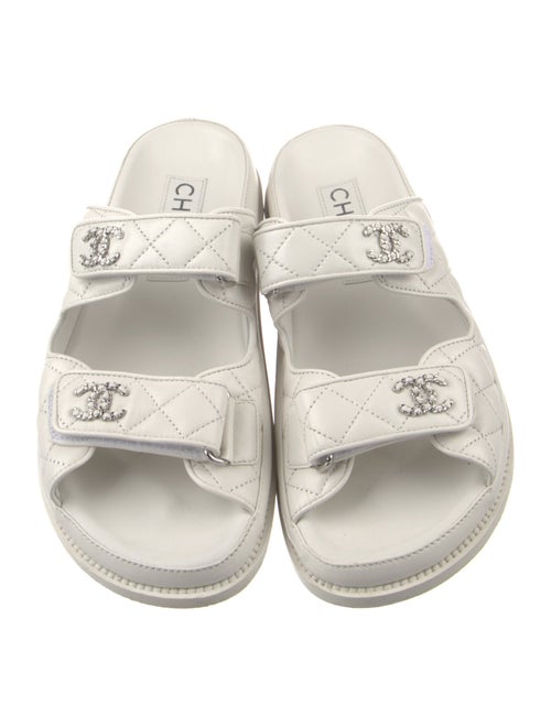 Chanel 2024 Interlocking CC Logo Slides