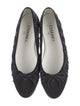 Chanel 2023 Interlocking CC Logo Ballet Flats