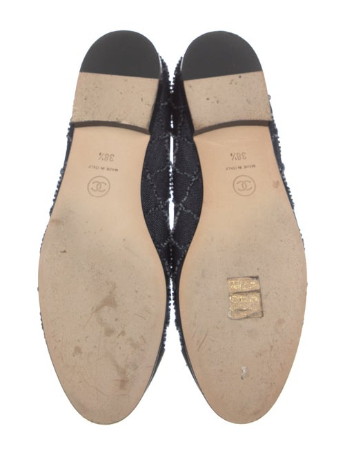 Chanel 2023 Interlocking CC Logo Ballet Flats