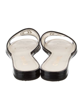 Chanel 2021 Interlocking CC Logo Slides