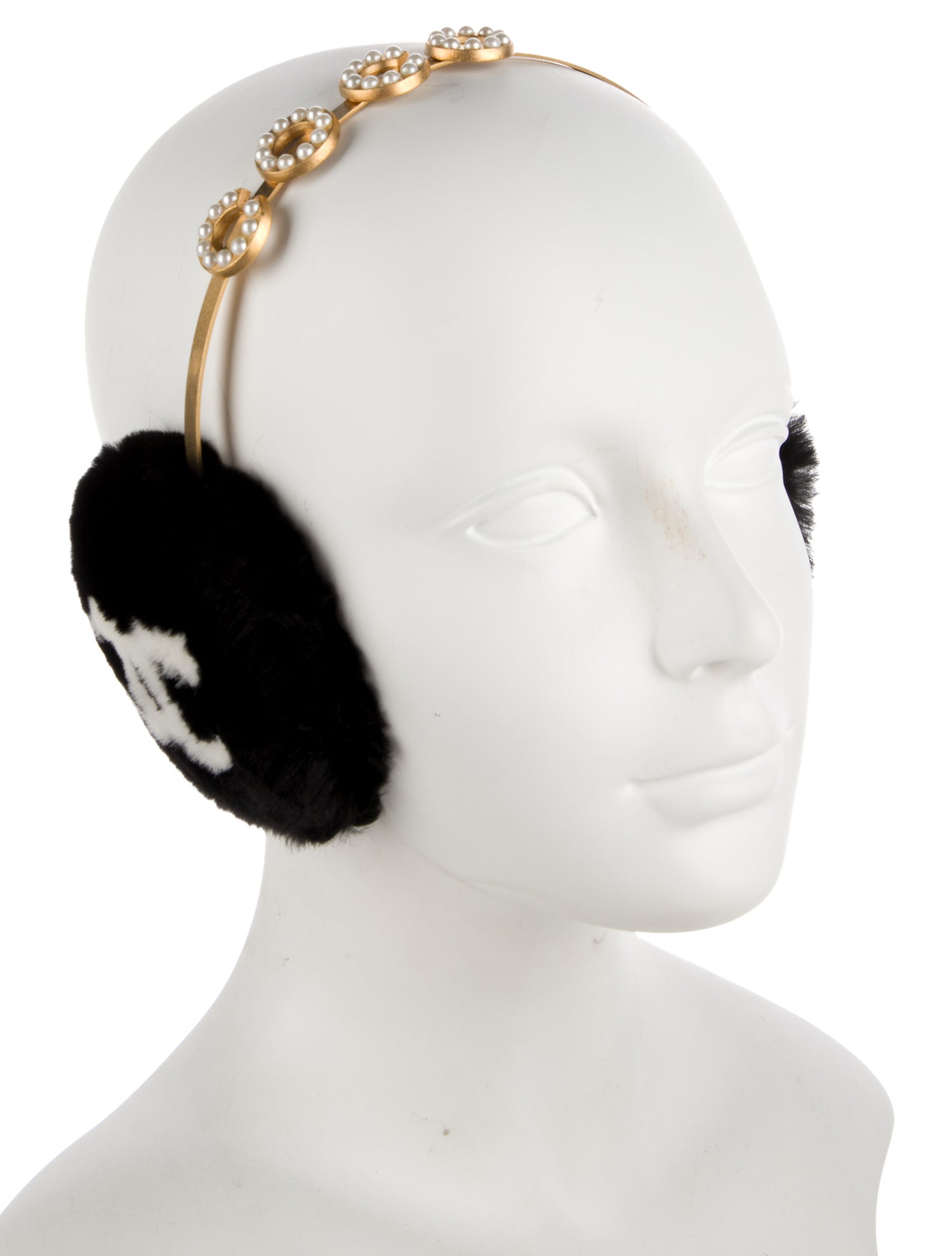 Chanel CC Coco Earmuffs