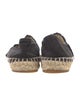 Chanel Interlocking CC Logo Canvas Espadrilles