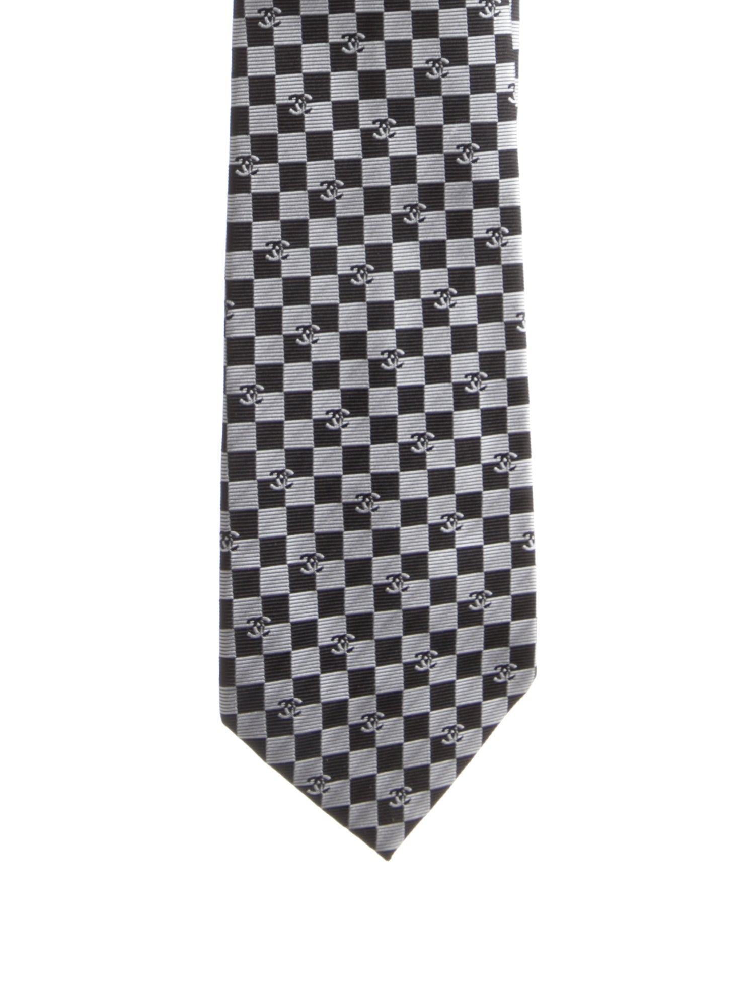 Chanel 2023 Interlocking CC Logo Tie