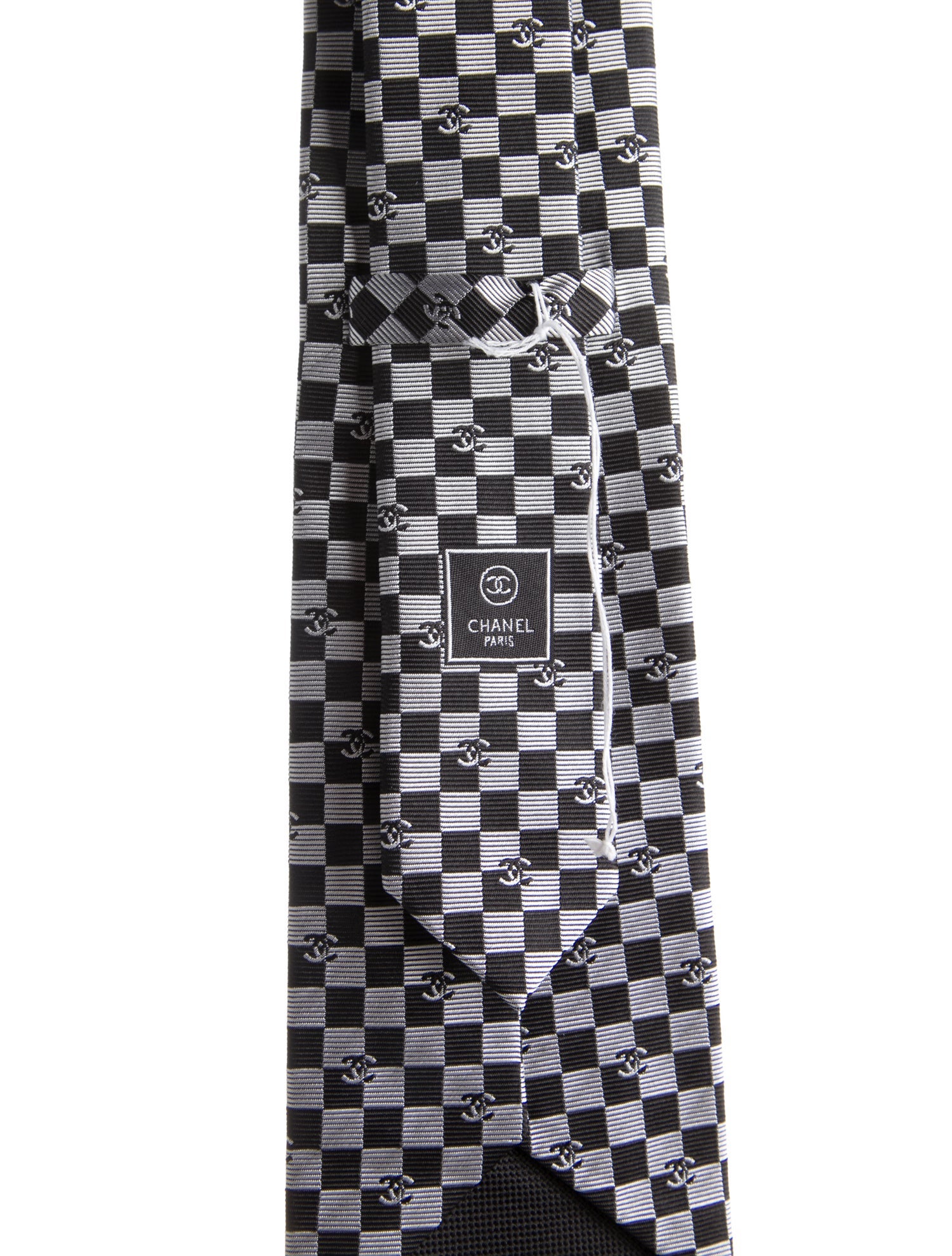 Chanel 2023 Interlocking CC Logo Tie