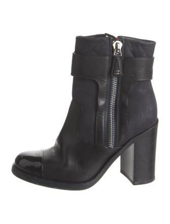 Chanel 2016 Interlocking CC Logo Boots