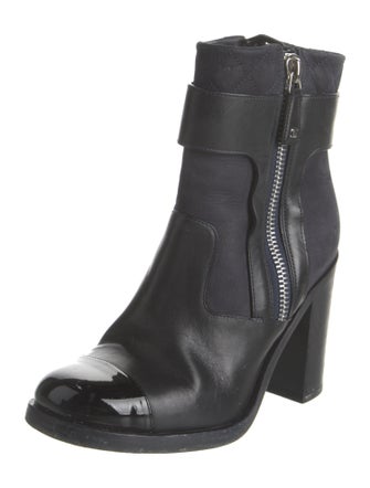 Chanel 2016 Interlocking CC Logo Boots