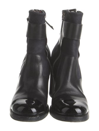 Chanel 2016 Interlocking CC Logo Boots