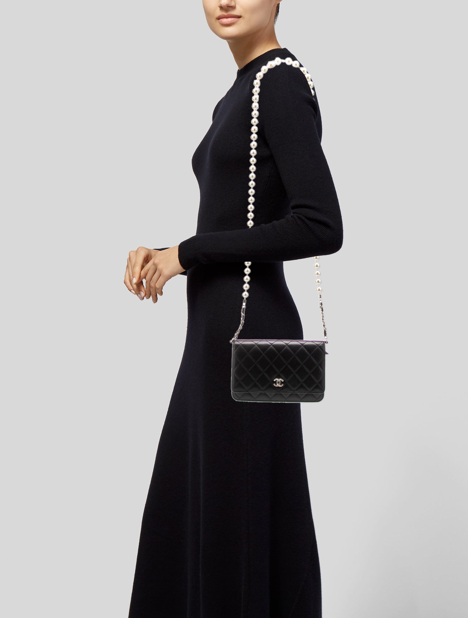 Chanel Pearl Wallet on Chain