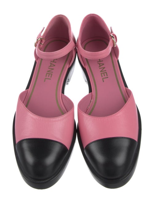 Chanel 2023 Interlocking CC Logo D'Orsay Flats