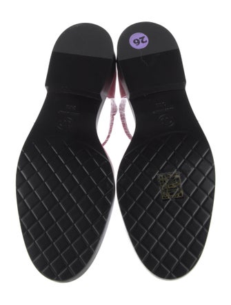 Chanel 2023 Interlocking CC Logo D'Orsay Flats