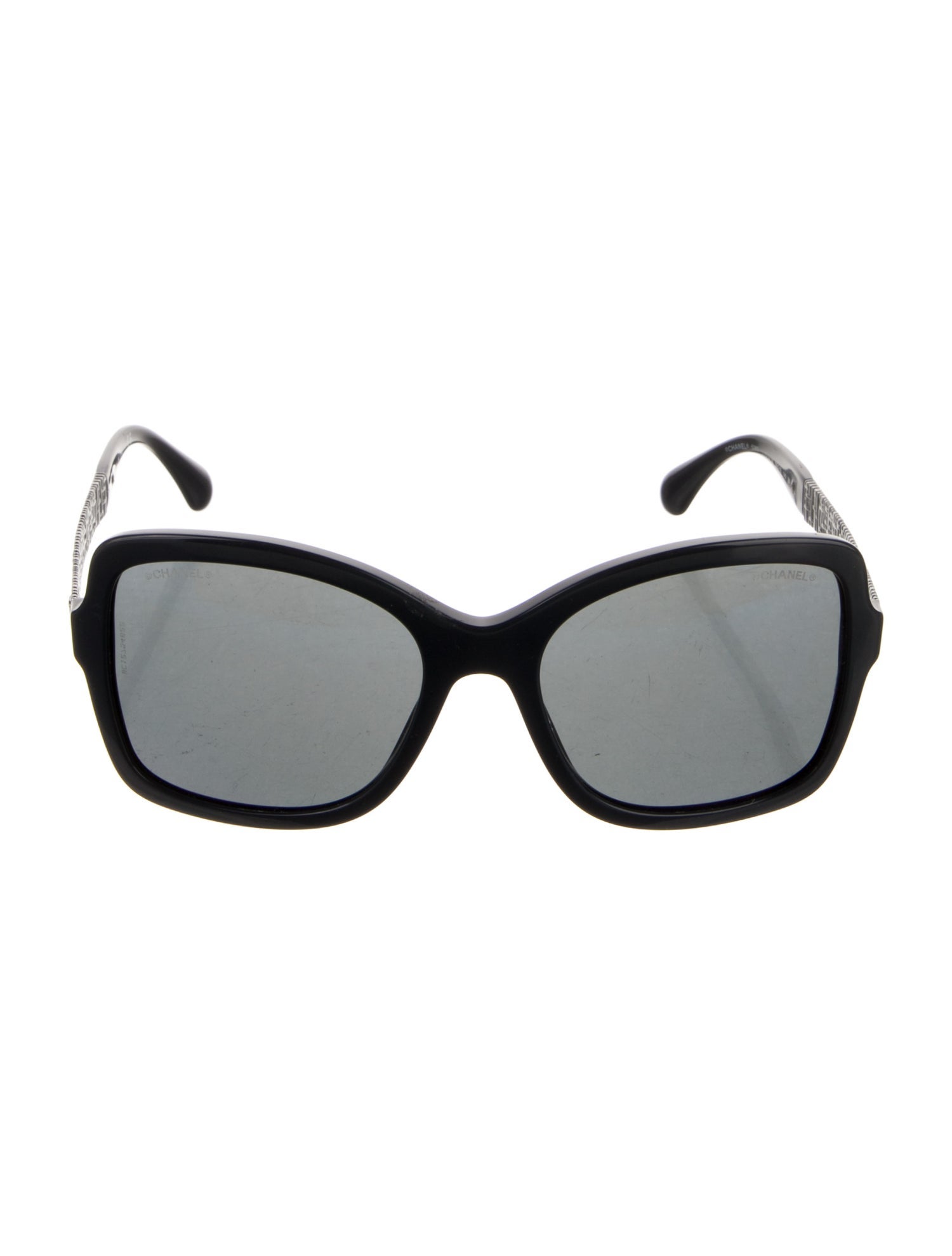 Chanel Interlocking CC Logo Oversize Sunglasses