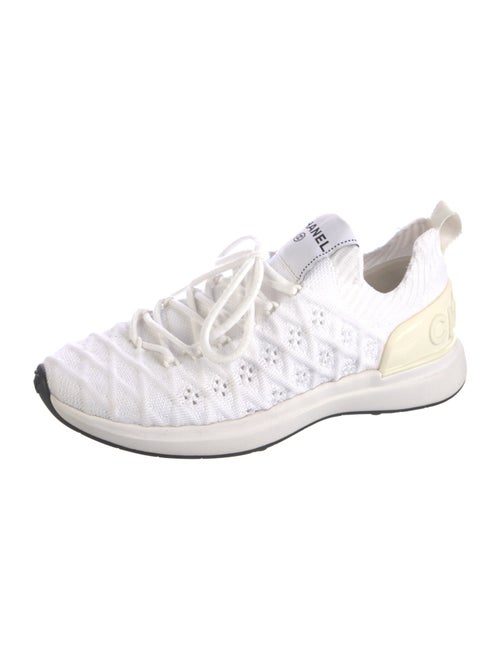 Chanel 2020 Interlocking CC Logo Sock Sneakers