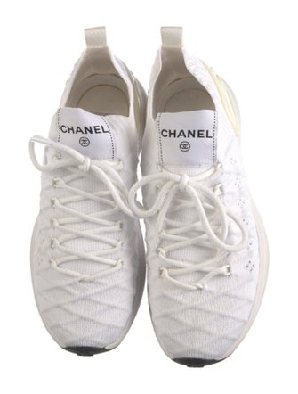 Chanel 2020 Interlocking CC Logo Sock Sneakers