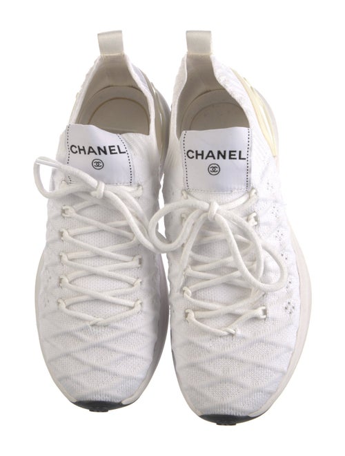 Chanel 2020 Interlocking CC Logo Sock Sneakers