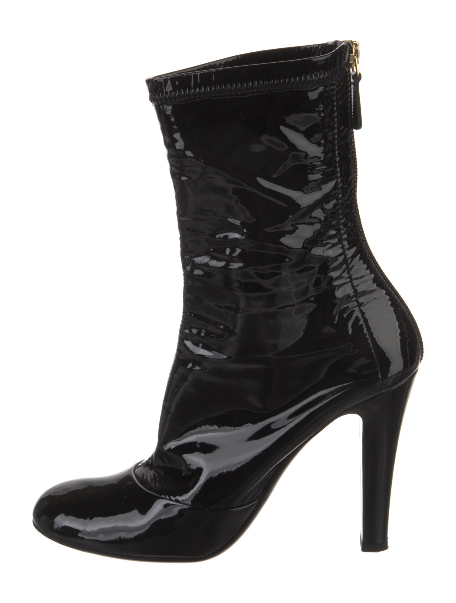 Chanel 2015 Interlocking CC Logo Boots