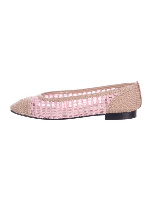 Chanel 2025 Interlocking CC Logo Ballet Flats