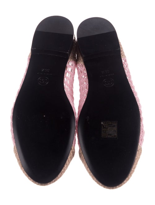 Chanel 2025 Interlocking CC Logo Ballet Flats