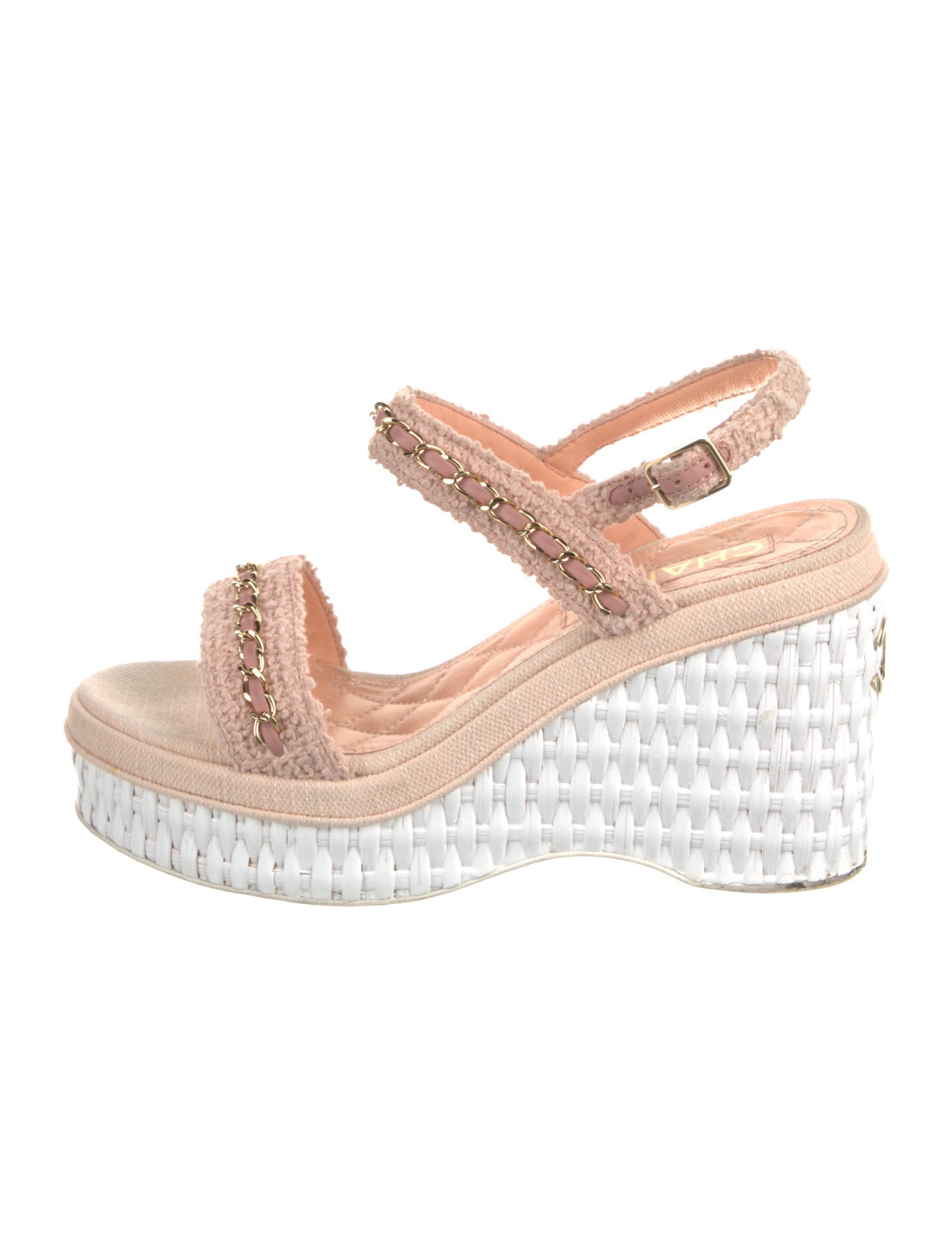 Chanel 2020 Interlocking CC Logo Espadrilles
