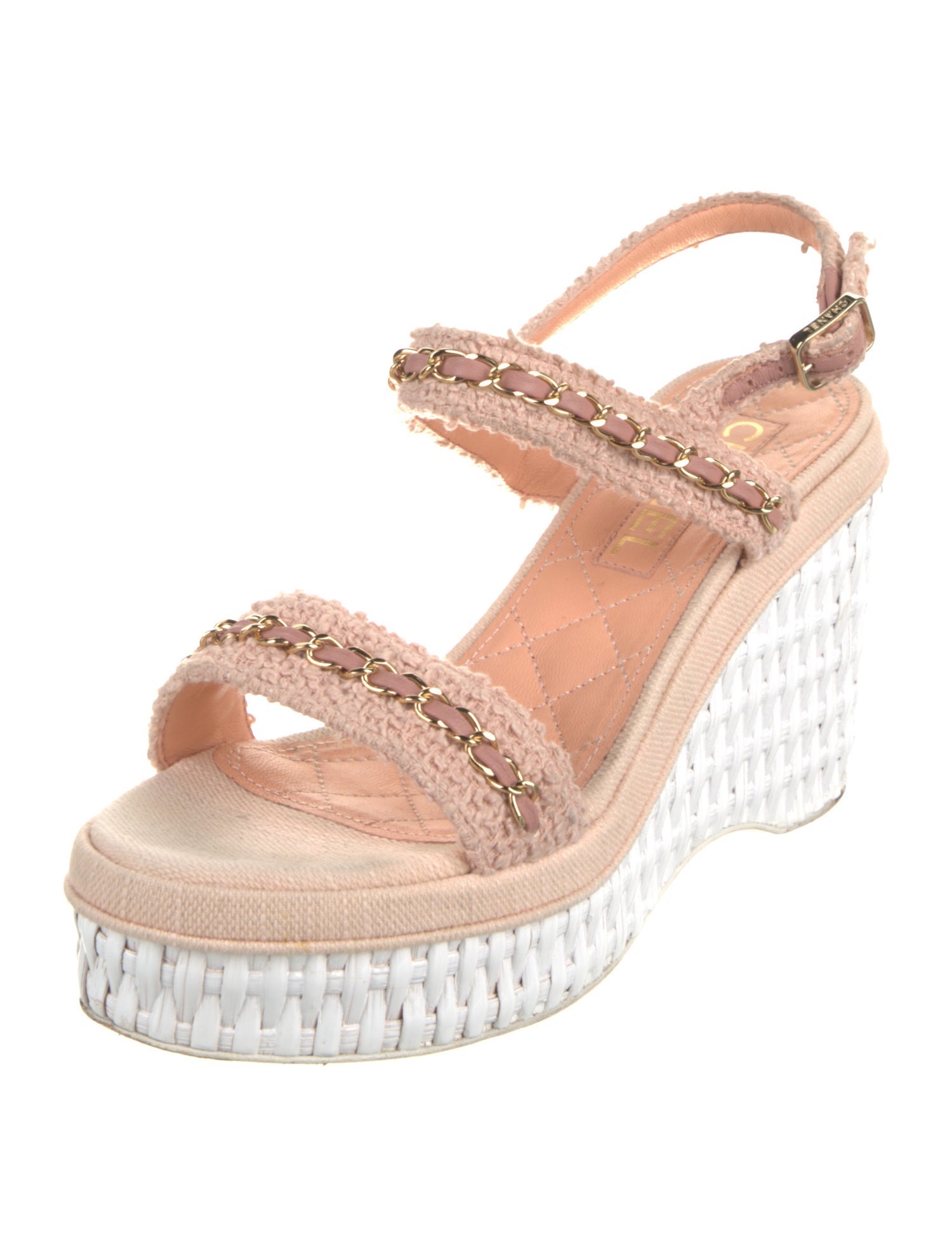 Chanel 2020 Interlocking CC Logo Espadrilles