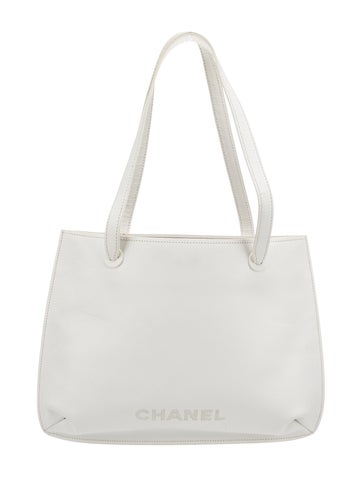 Chanel Shoulder Bags Leather Logo Bag
