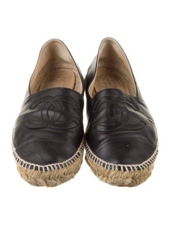 Chanel 2016 Interlocking CC Logo Espadrilles
