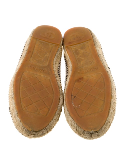 Chanel 2016 Interlocking CC Logo Espadrilles