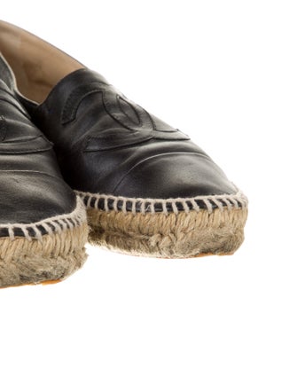Chanel 2016 Interlocking CC Logo Espadrilles