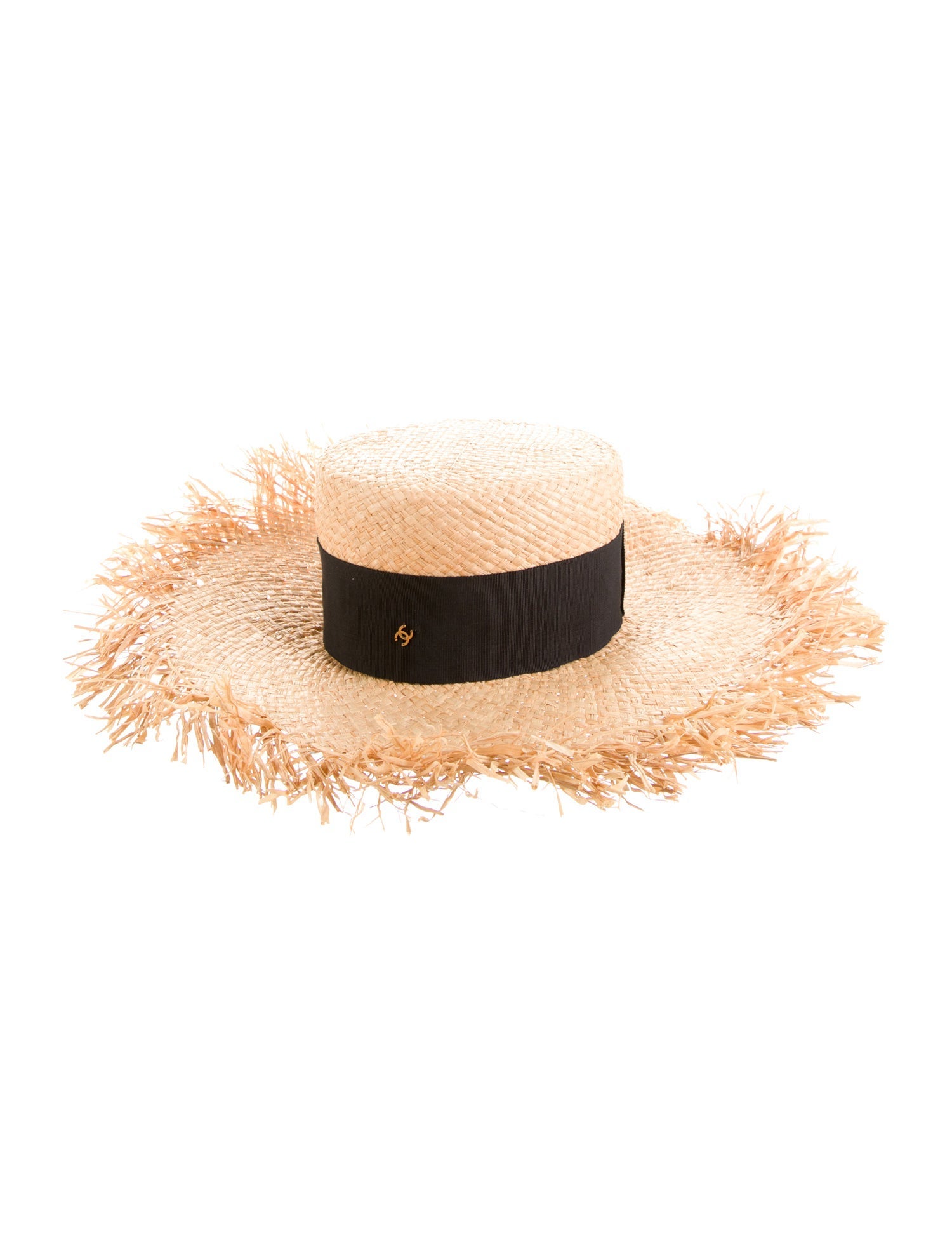 Chanel CC Raffia Hat