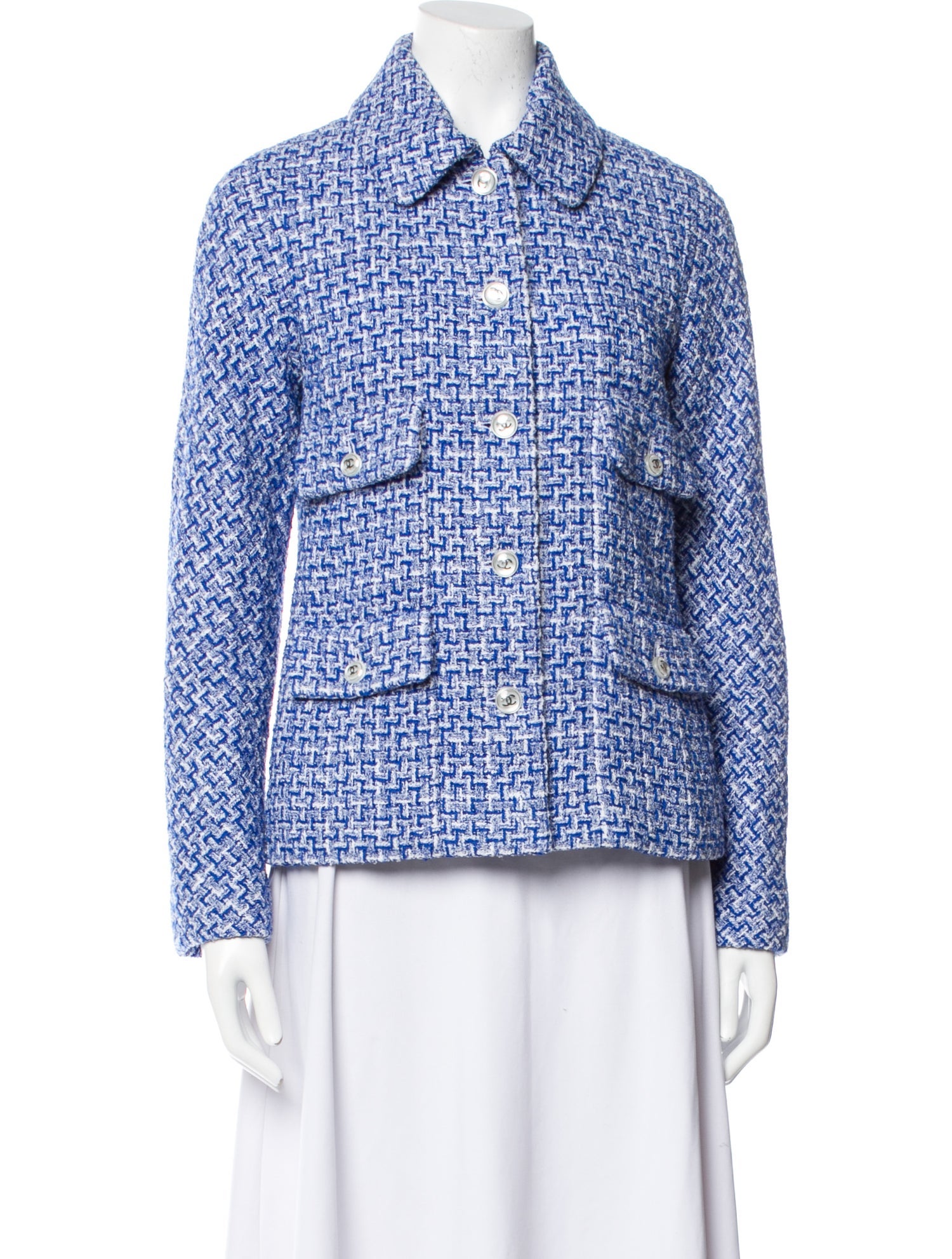 Chanel 2023 Tweed Pattern Jacket