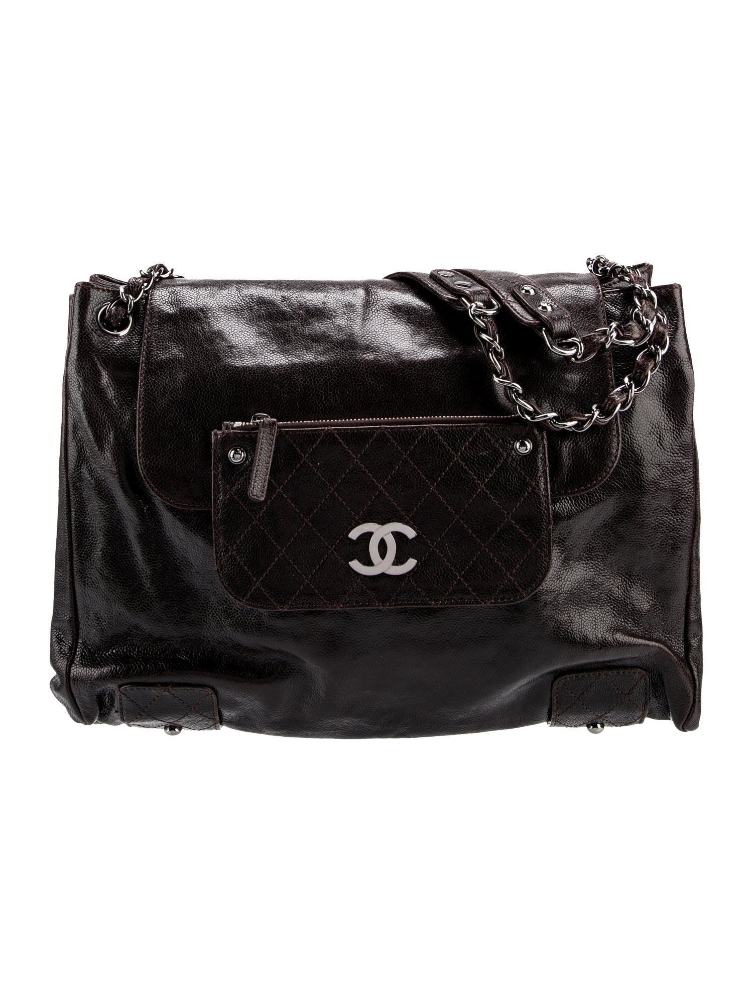 Chanel Pocket in the City Accordion Flap Bag