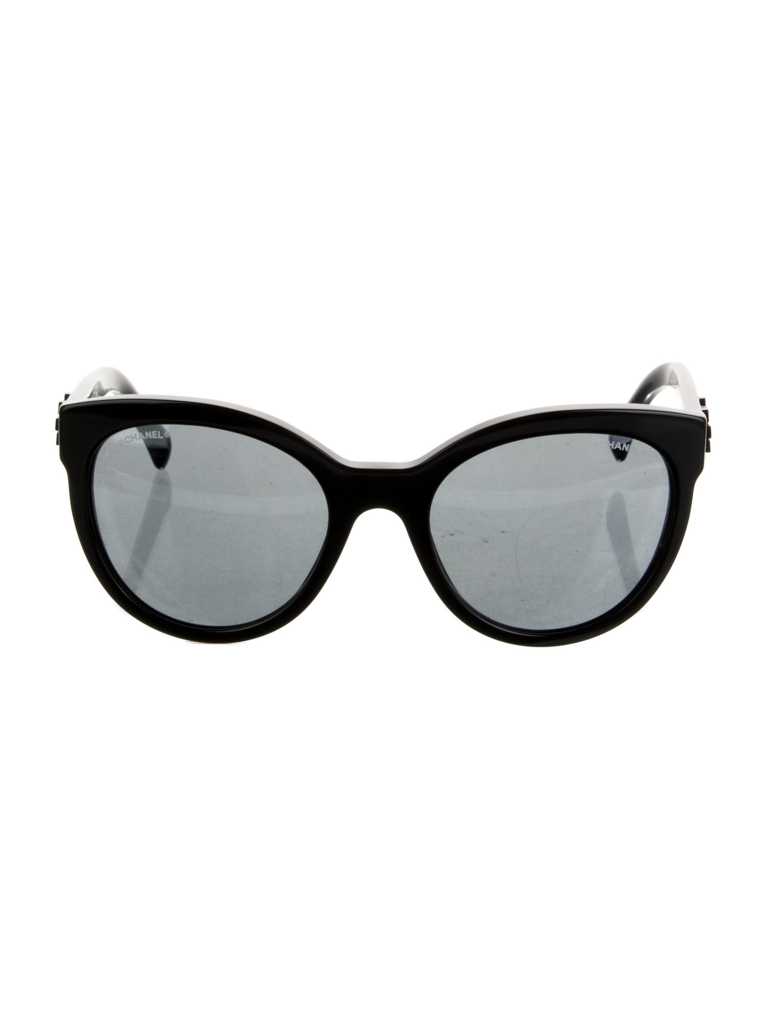 Chanel Interlocking CC Logo Cat-Eye Sunglasses