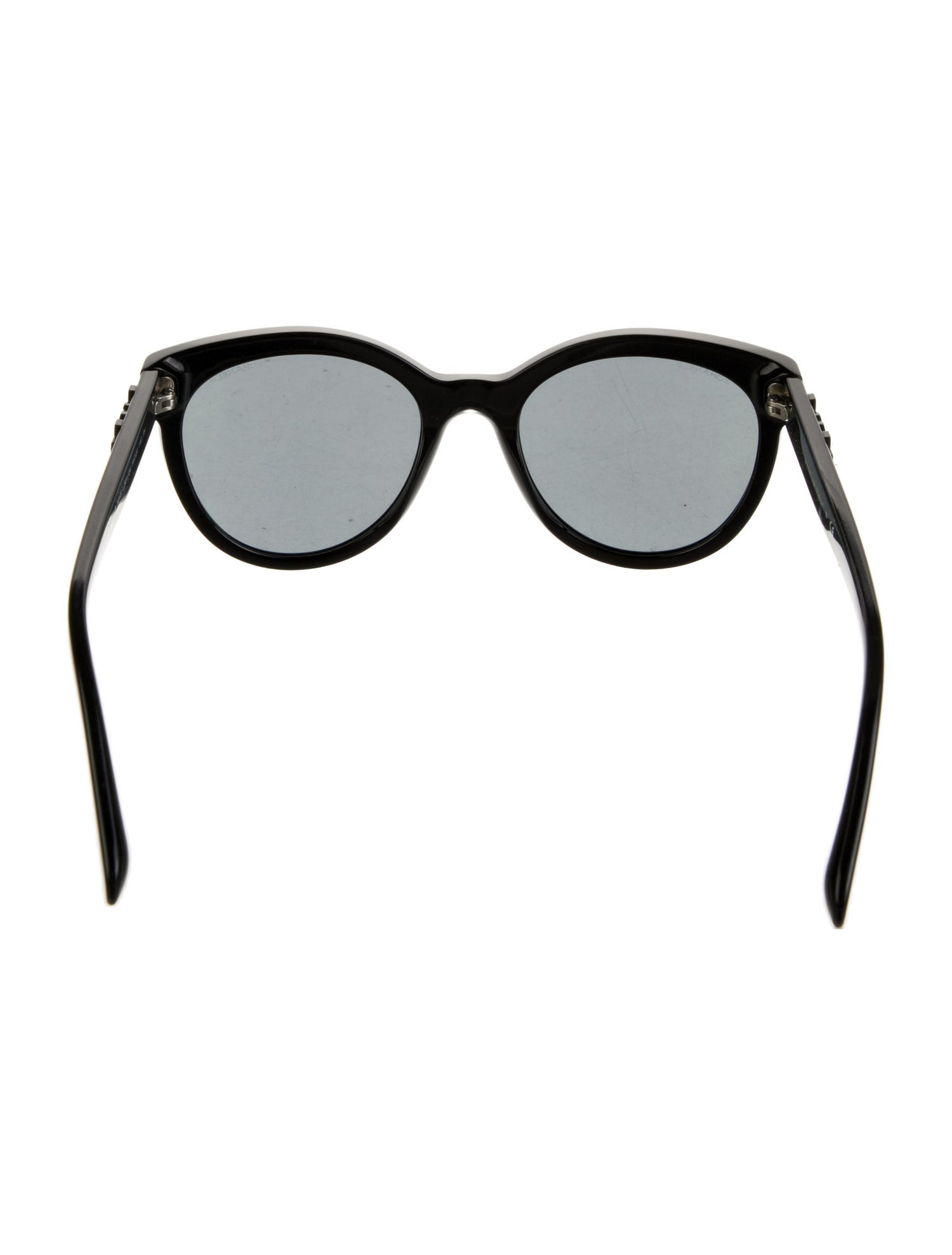Chanel Interlocking CC Logo Cat-Eye Sunglasses