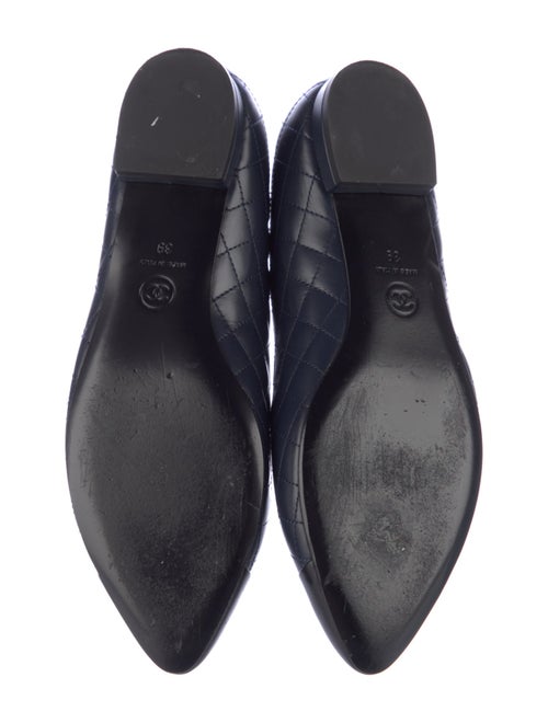 Chanel 2015 Interlocking CC Logo Flats