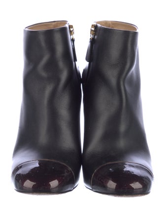 Chanel 2016 Interlocking CC Logo Boots