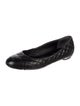 Chanel 2014 Interlocking CC Logo Ballet Flats
