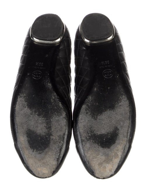 Chanel 2014 Interlocking CC Logo Ballet Flats