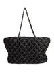 Chanel Tweed On Stitch Bubble Tote