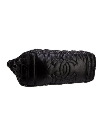 Chanel Tweed On Stitch Bubble Tote